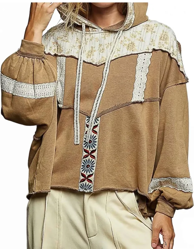 Balloon Sleeve Hoodie