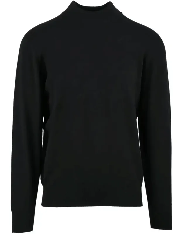 Fitted Cashmere Turtleneck Sweater