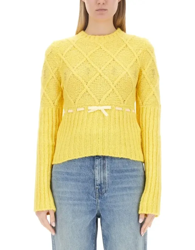 Textured Wool Jersey Knitwear