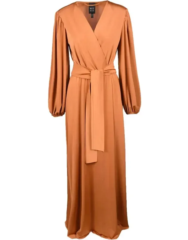 Wrap Midi Dress