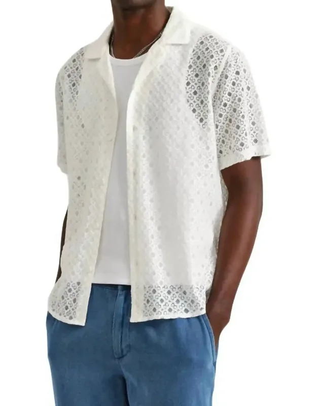Didcot Corded Lace Shirt