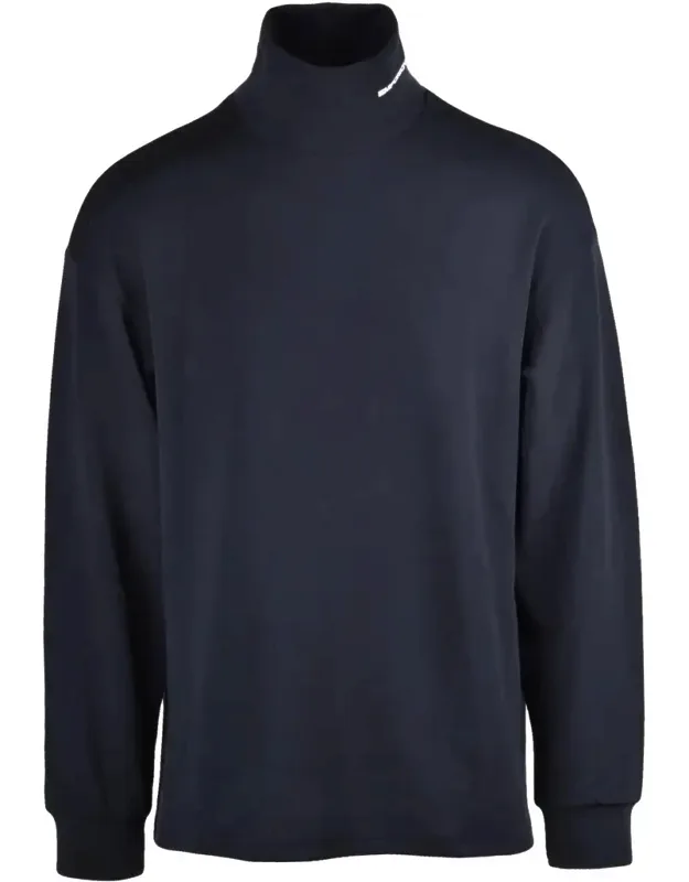 Mock Neck Technical Sweatshirt