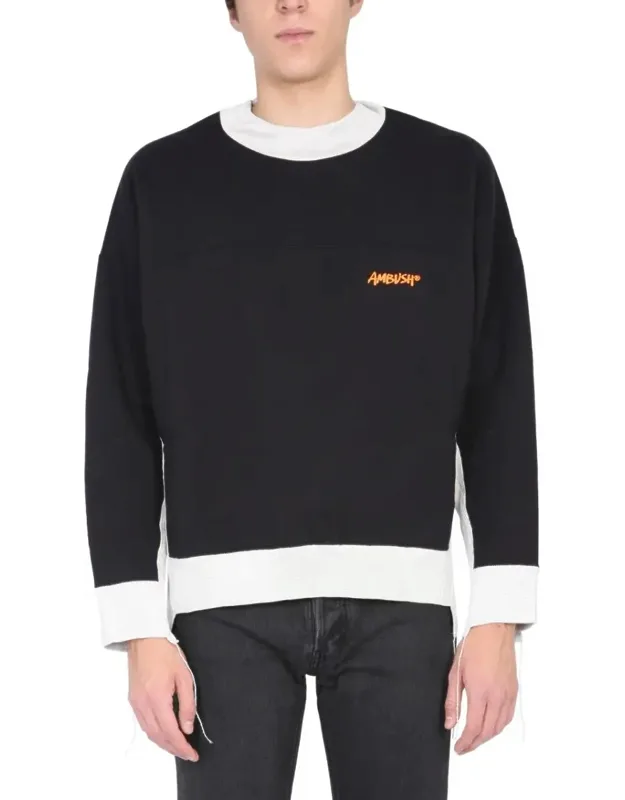 Relaxed Fit Crew Neck Sweatshirt