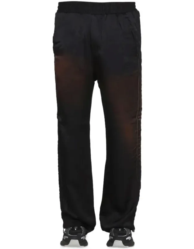 Winfred Relaxed-fit Pants With Soft Sheen And Tapered Leg