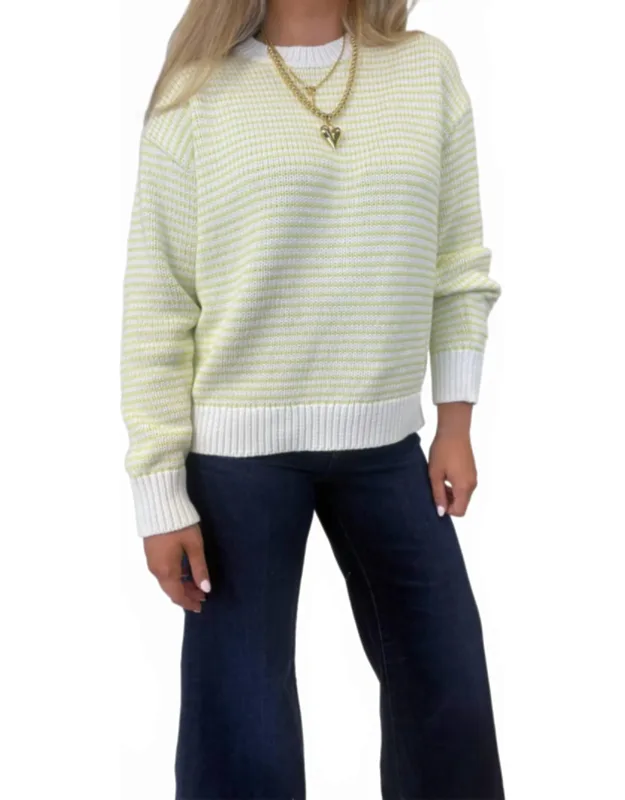 Aura Relaxed Crew Neck Sweater