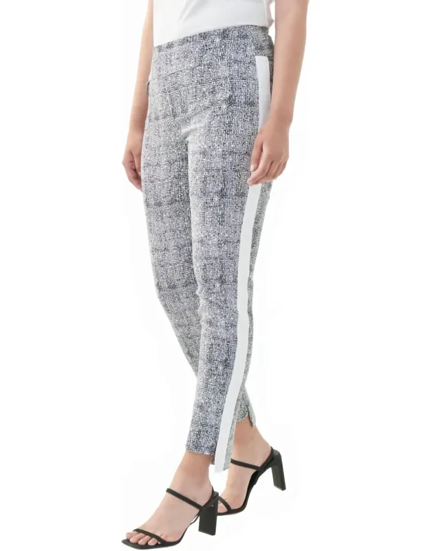 Textured Pull On Pants