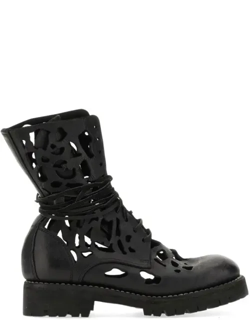 Ankle Boots With Cut Out Details