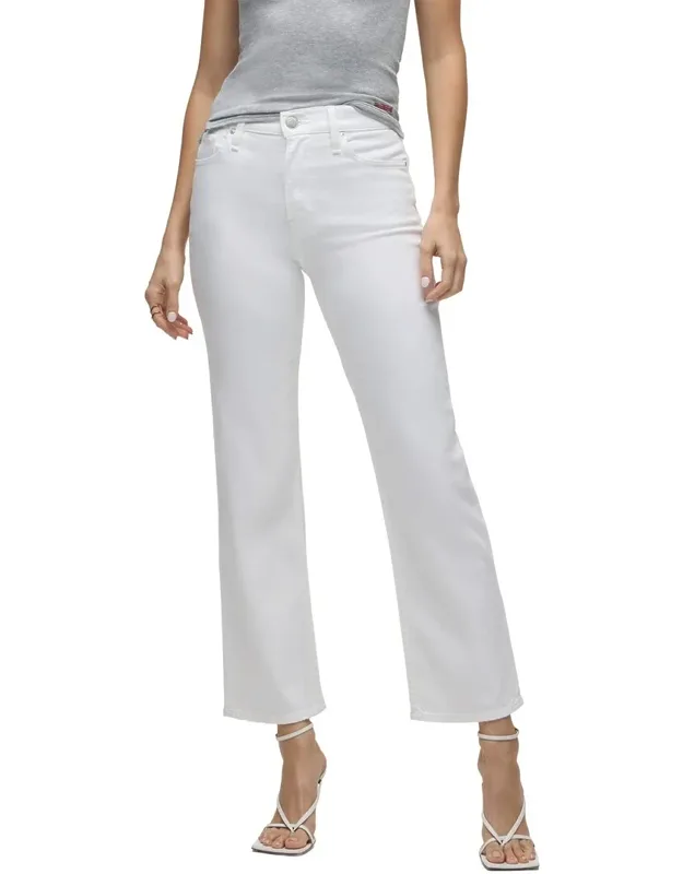 Remi Wide Leg Jean With Zip Fly And Button Closure