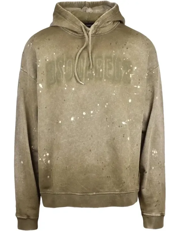 Distressed Effect Sweatshirt
