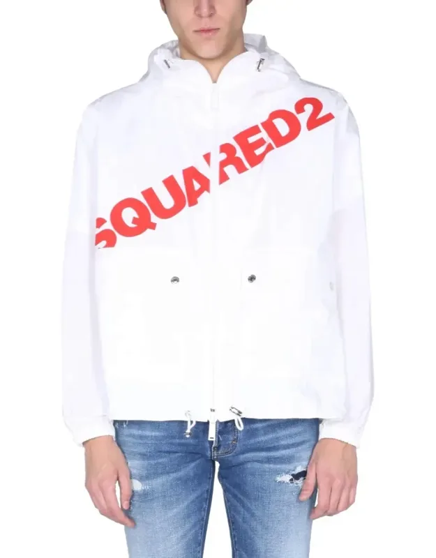 Hooded High Neck Jacket