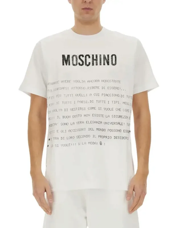 Message Print T-shirt