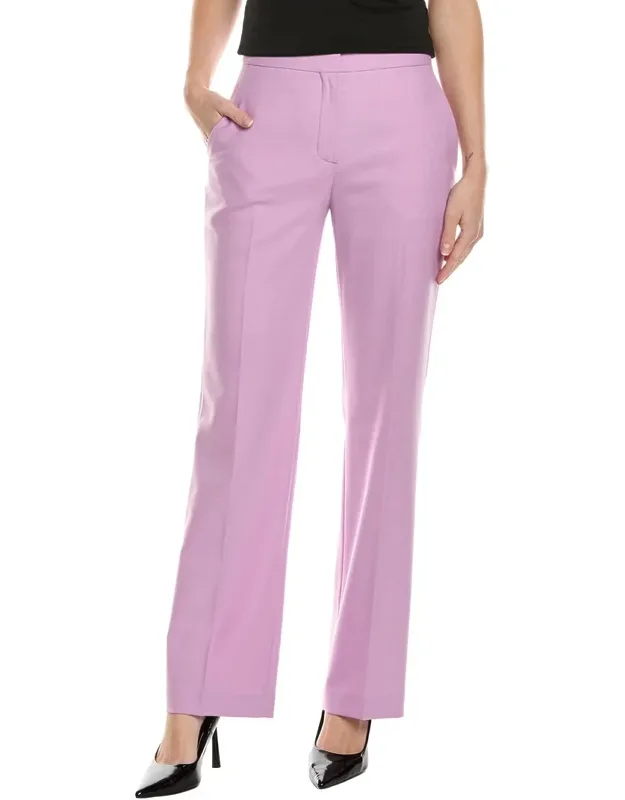 Wool-blend Pants
