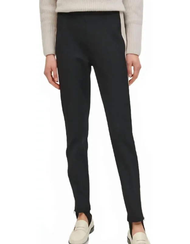 Satin Stirrup Pants