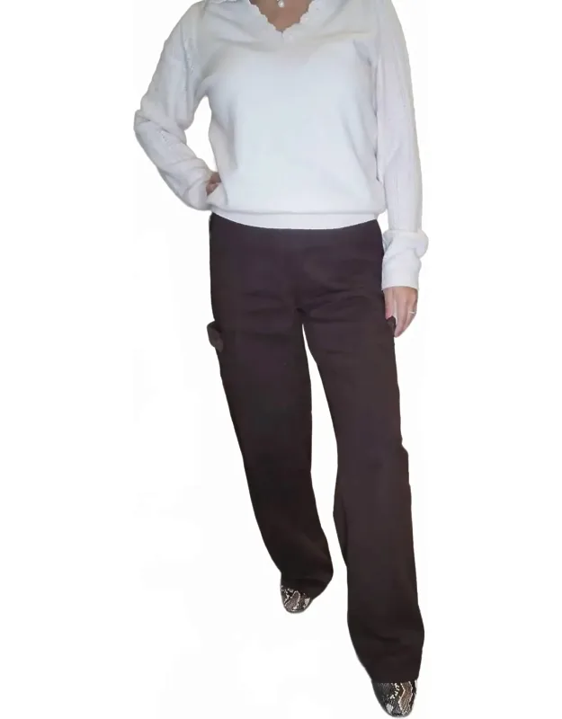 Wide Leg Cargo Pants