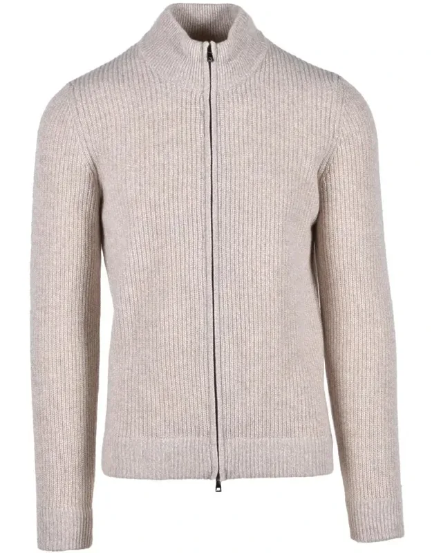 Merino Wool And Cashmere Cardigan