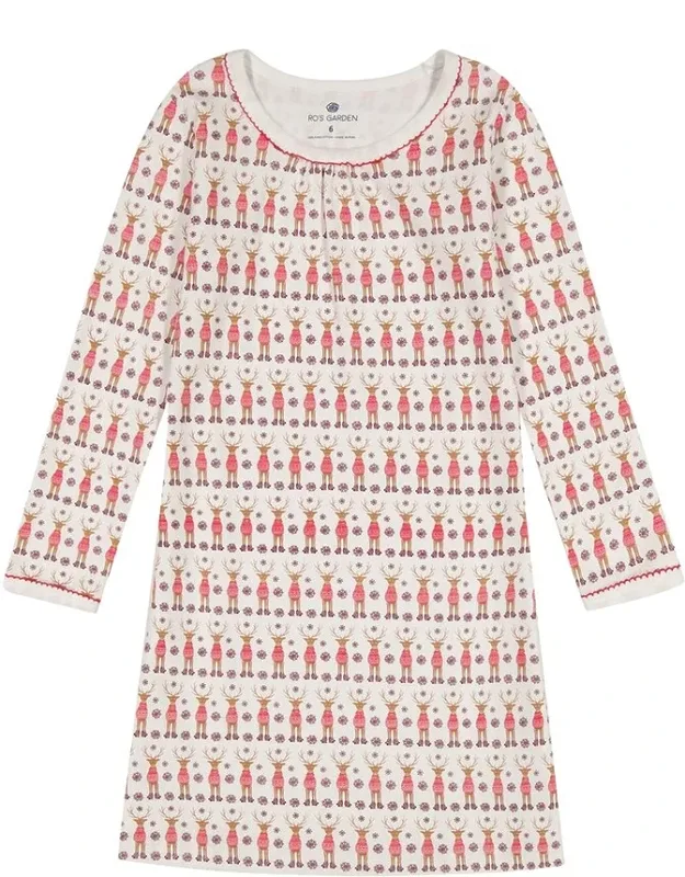 Oh Deer Lounge Dress