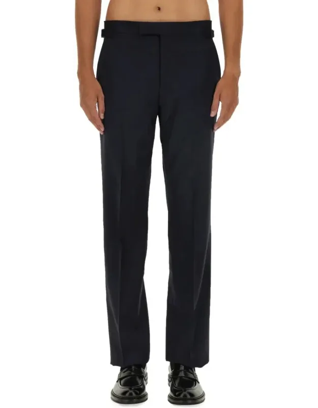 Straight-leg Tailored Pants