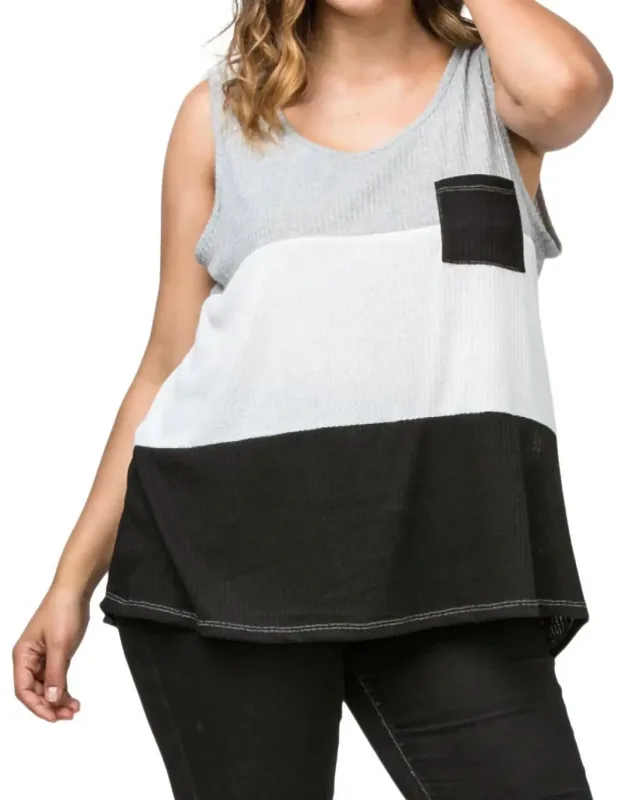 Waffle Knit Tank Top