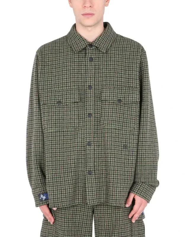 Checkered Wool Shirt