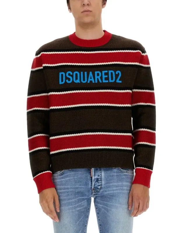 Striped Knit Sweater