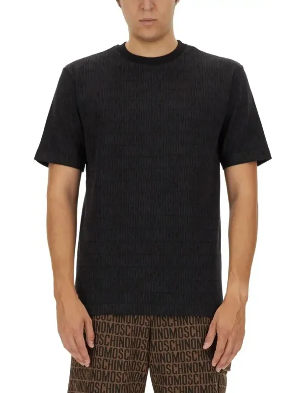 All-over Logo Print T-shirt