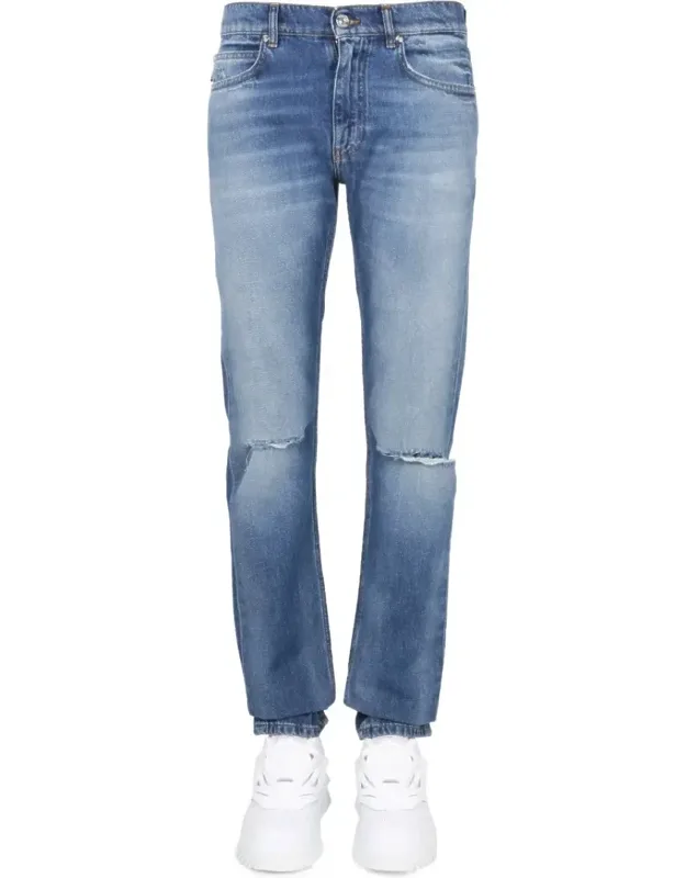 Straight-leg Jeans
