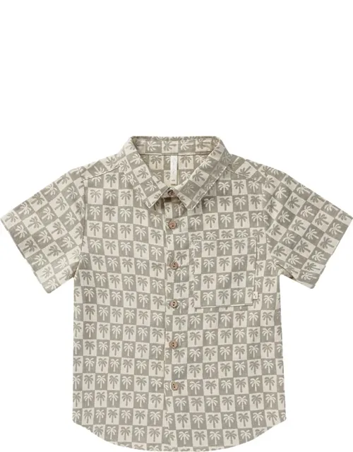Collective Collared Linen-blend Shirt