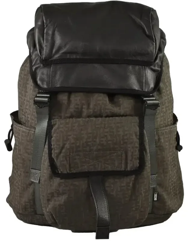 Textured Polyamide Backpack