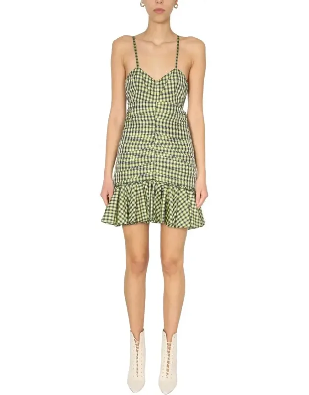 Ruched Mini Dress