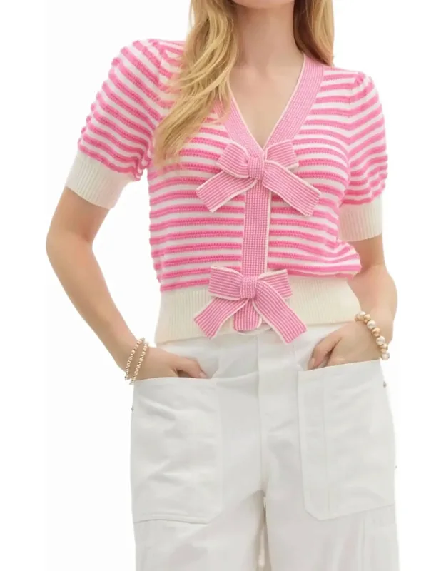 Poppy V-neck Sweater