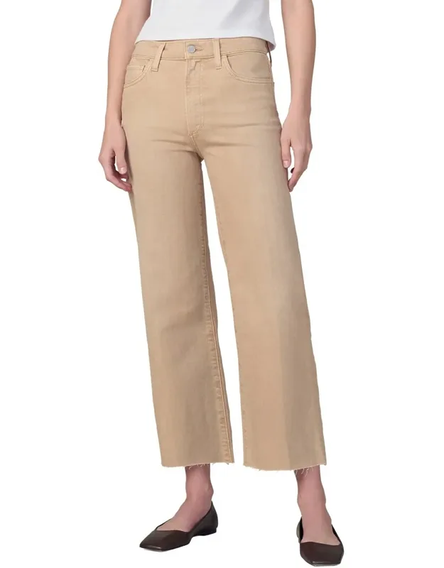 Cropped Wide Leg Jeans