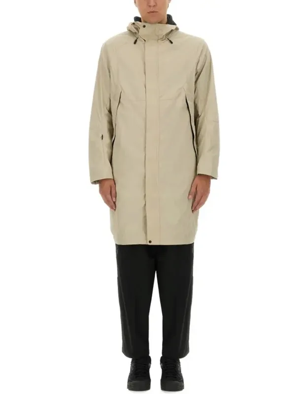 Elongated Nylon Parka