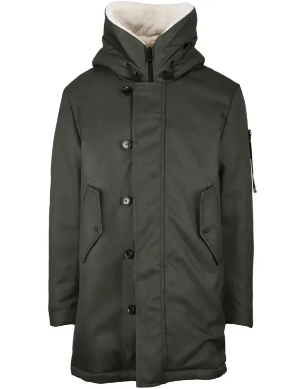 Kasa Tv Ecofur Parka - High Collar And Hood, Down-filled Interior For Insulation
