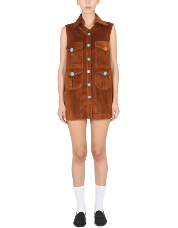 Mini Corduroy Dress