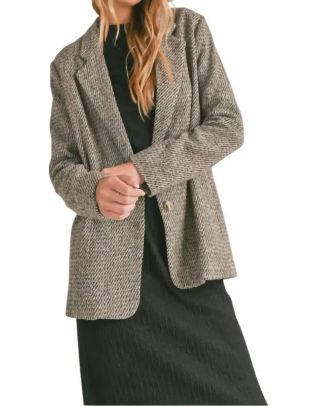 Hopeful Tweed Blazer