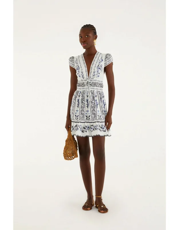 Ruffled Mini Dress