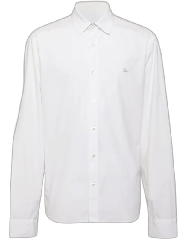 Nova Check Detail Stretch Cotton Shirt