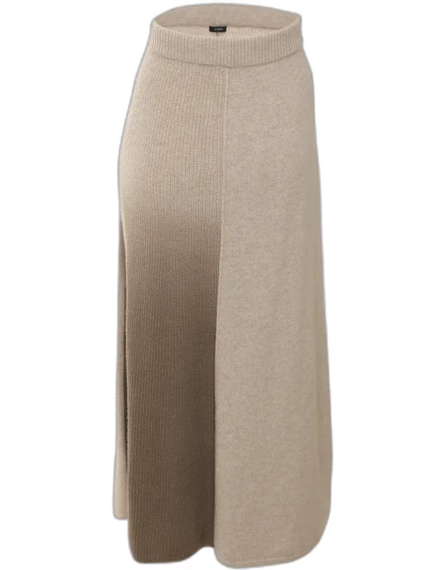 Rib Knit Maxi Skirt
