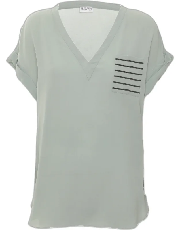Crepe Tunic Top