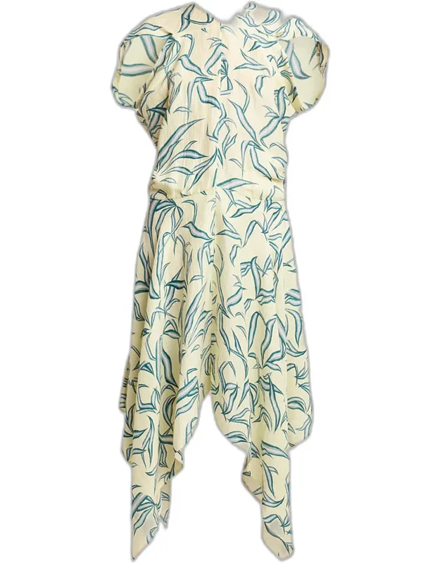 Sybella Printed Draped Maxi Dress