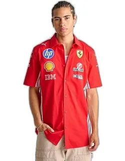 Scuderia Ferrari Hp Replica Button-up Shirt