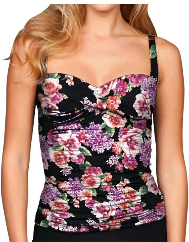 Twist Front Tankini Top