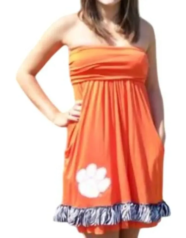 University Logo Tube Dress