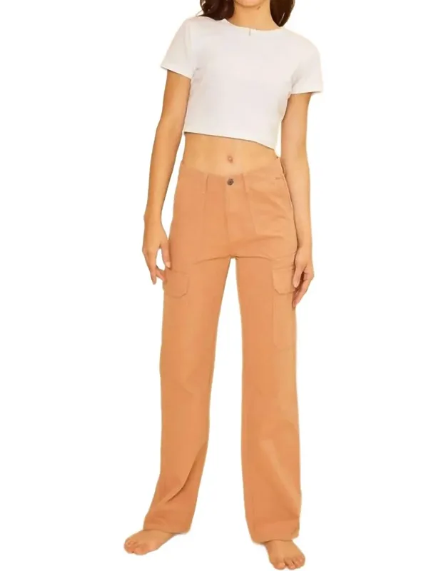 Straight Leg Cargo Pants