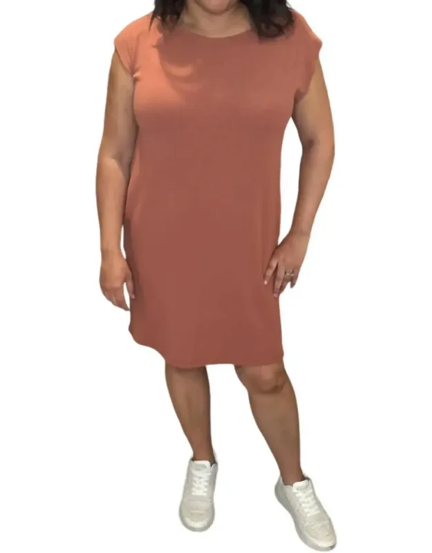 Sleeveless Knit Tunic Dress