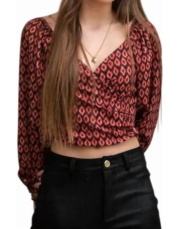 Rhombus Boho Blouse