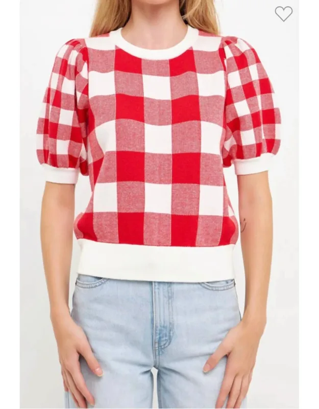 Puffy Sleeve Top