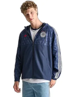 Original Jacquard Print Soccer Lifestyle Windbreaker Jacket