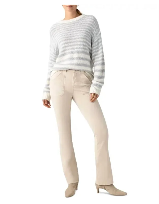 Velveteen Bootcut Pants