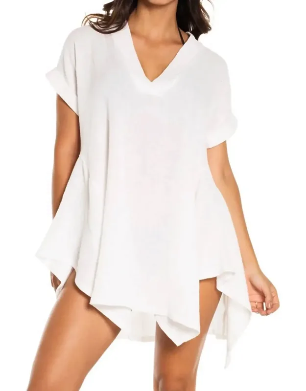 V-neck T-shirt Dress
